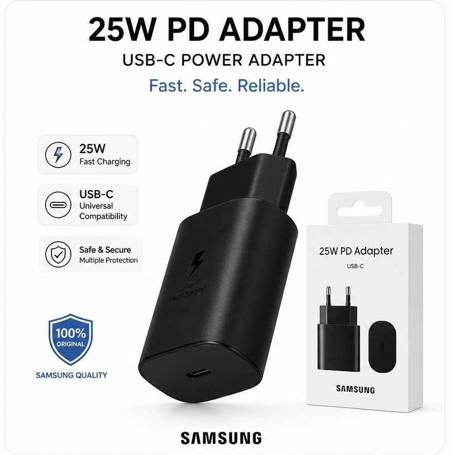 25W PD Power Adapter (USB-C)